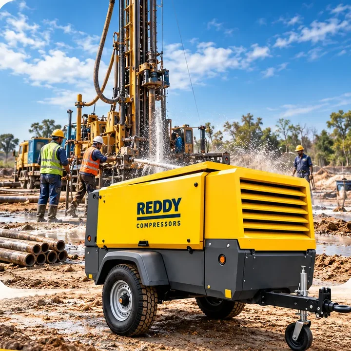 Borewell and DTH compressor