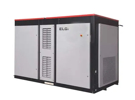 ELGi cabinet screw compressor