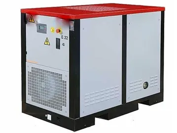 Electric-driven screw compressor with dryer