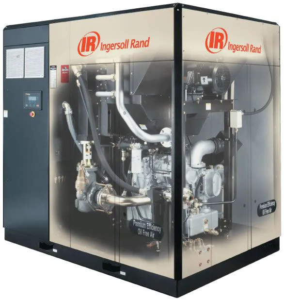 Ingersoll Rand oil-free rotary screw compressor