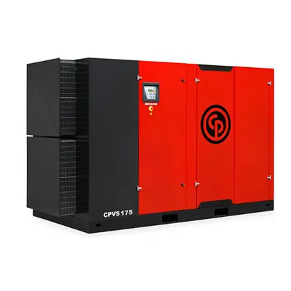 Variable-speed rotary screw air compressor